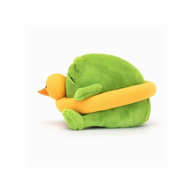 Jellycat Ricky Rain Frog Rubber Ring Australia | 216593WKU